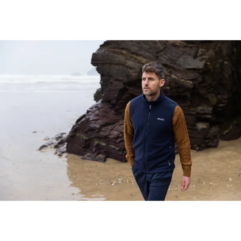 Musto Nautic PT Fleece Gilet - Navy