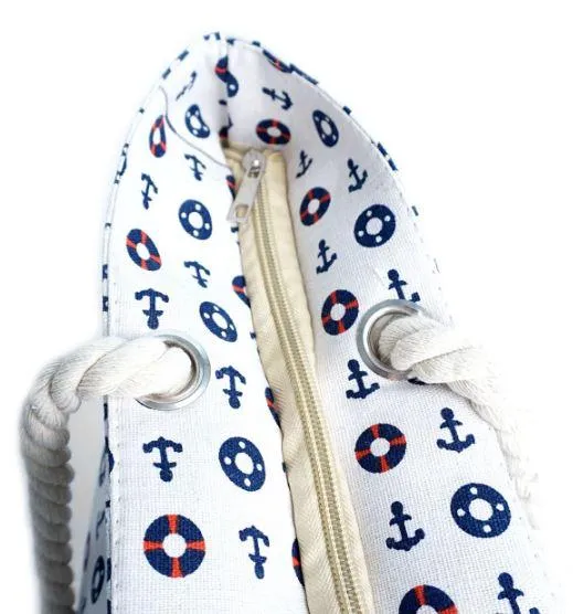 Nautical Summer Tote Bag