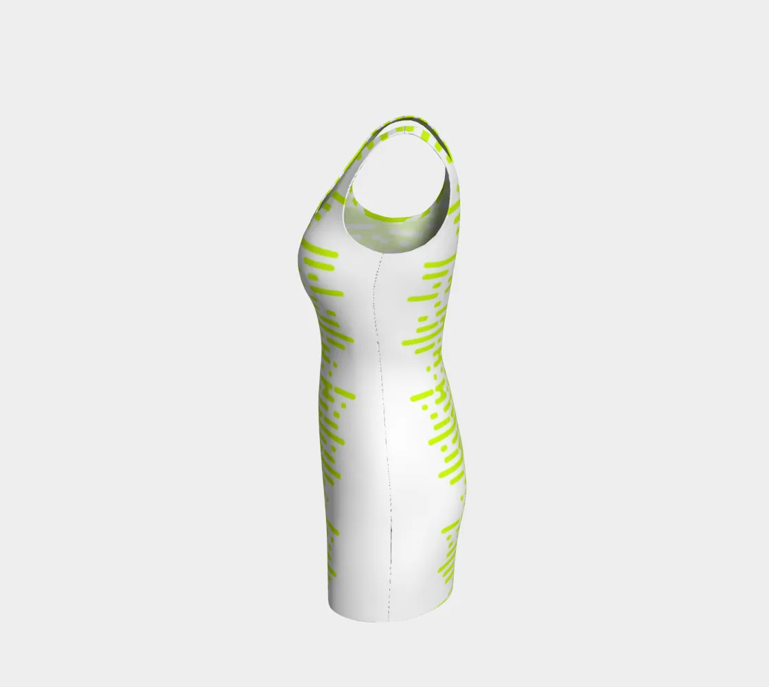 Neon Green Bodycon Dress
