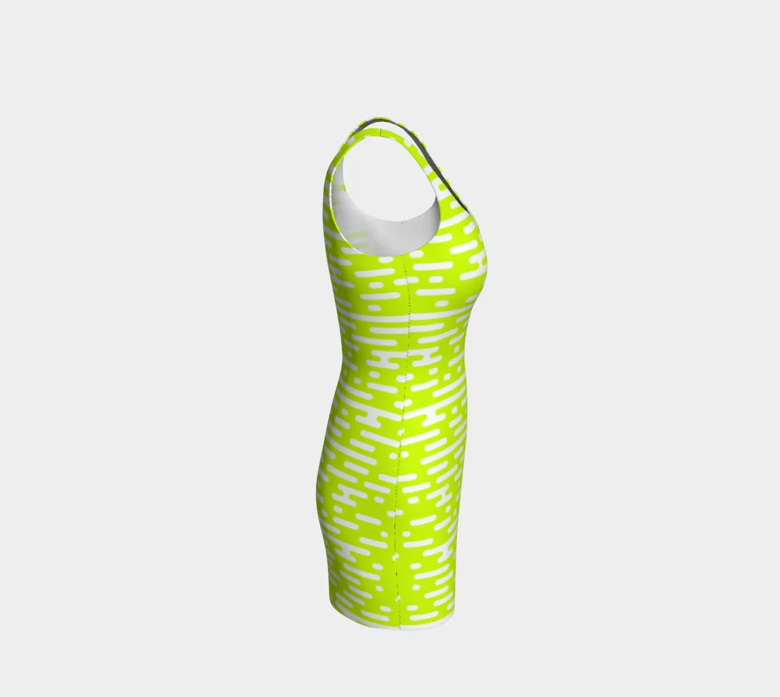 Neon Green Bodycon Dress