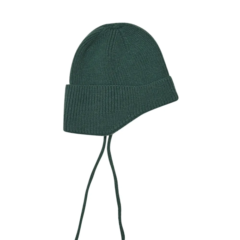 NEWTRO EARFLAP BEANIE GREEN