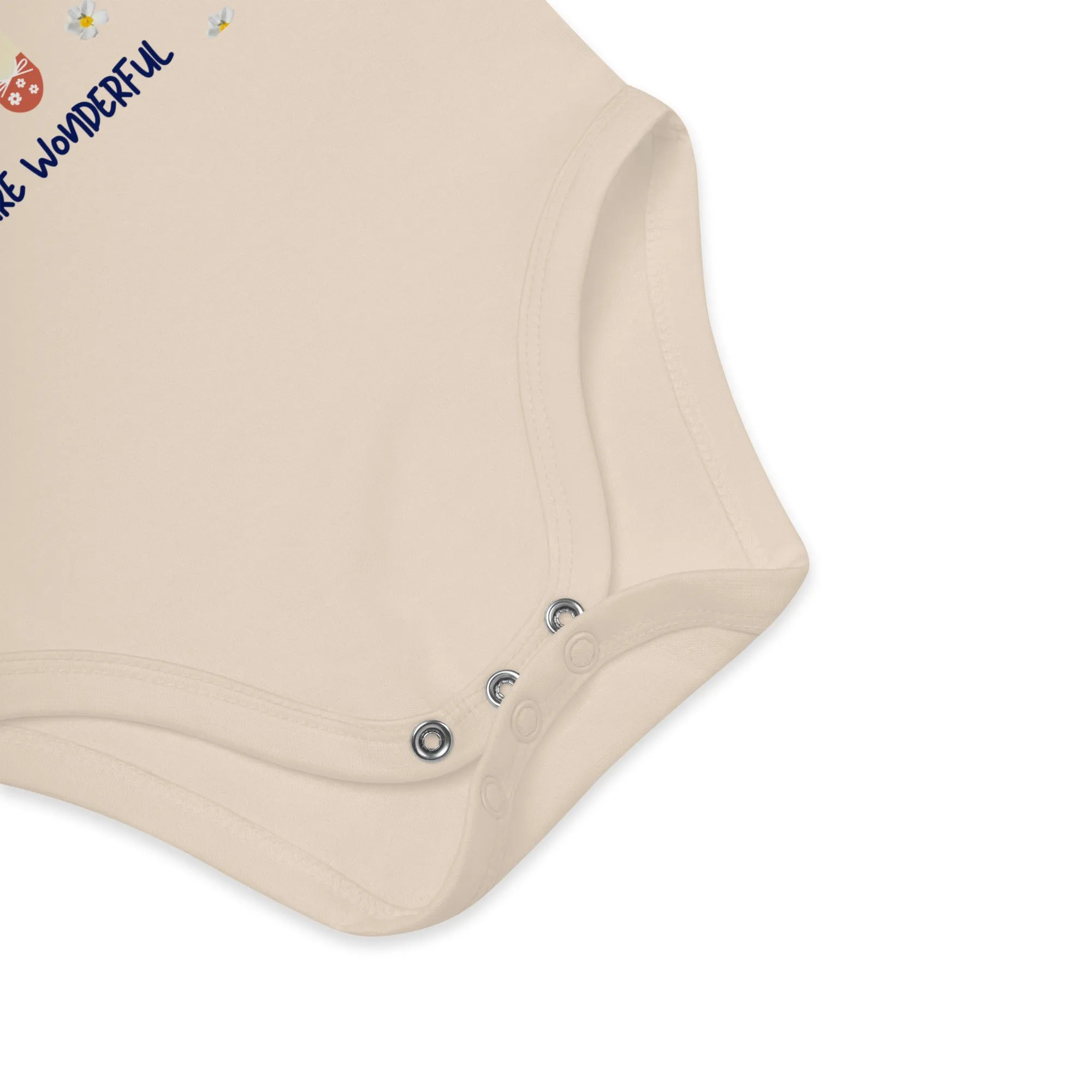 PAW, Cat themed organic baby bodysuit