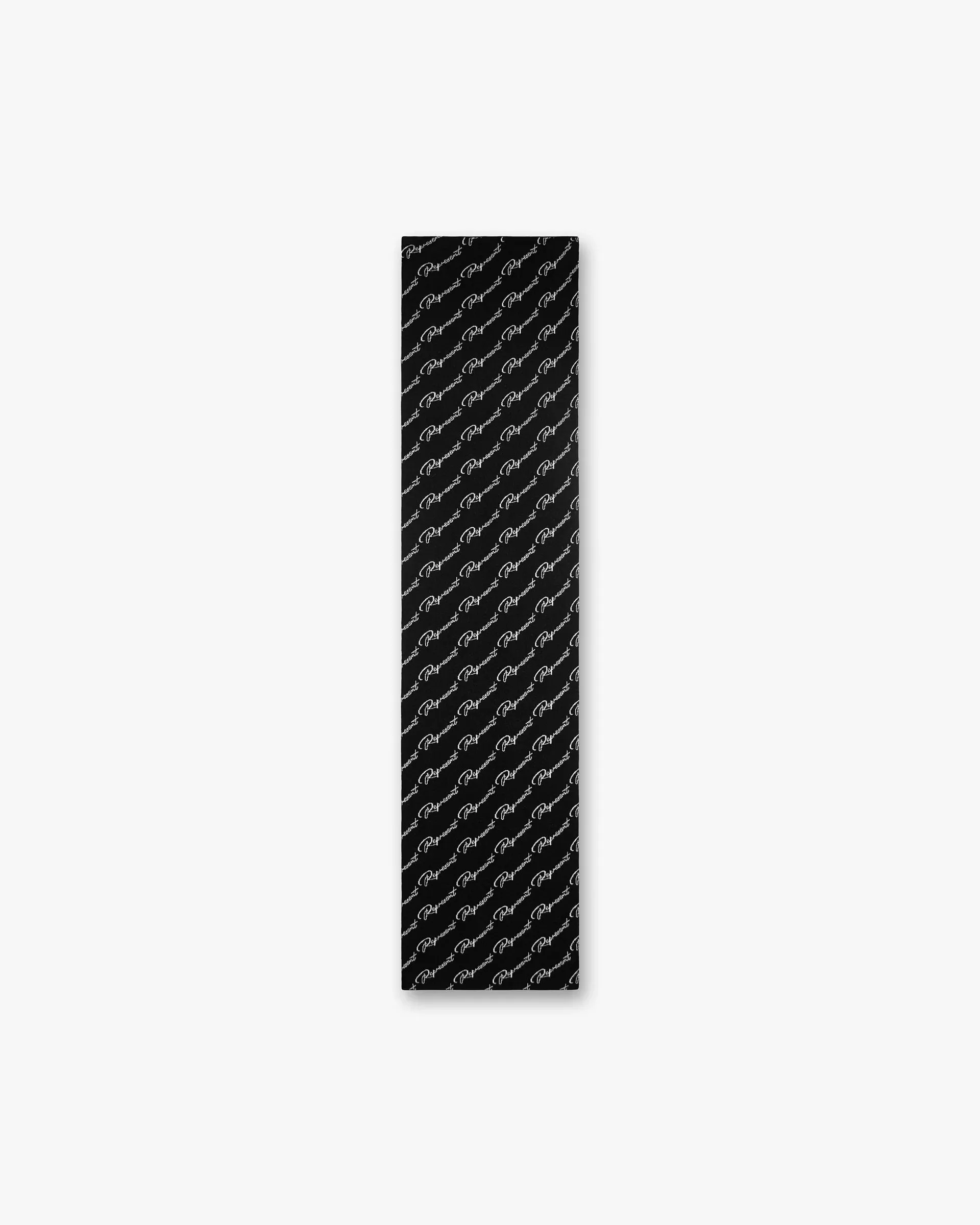 Represent Jacquard Scarf - Black