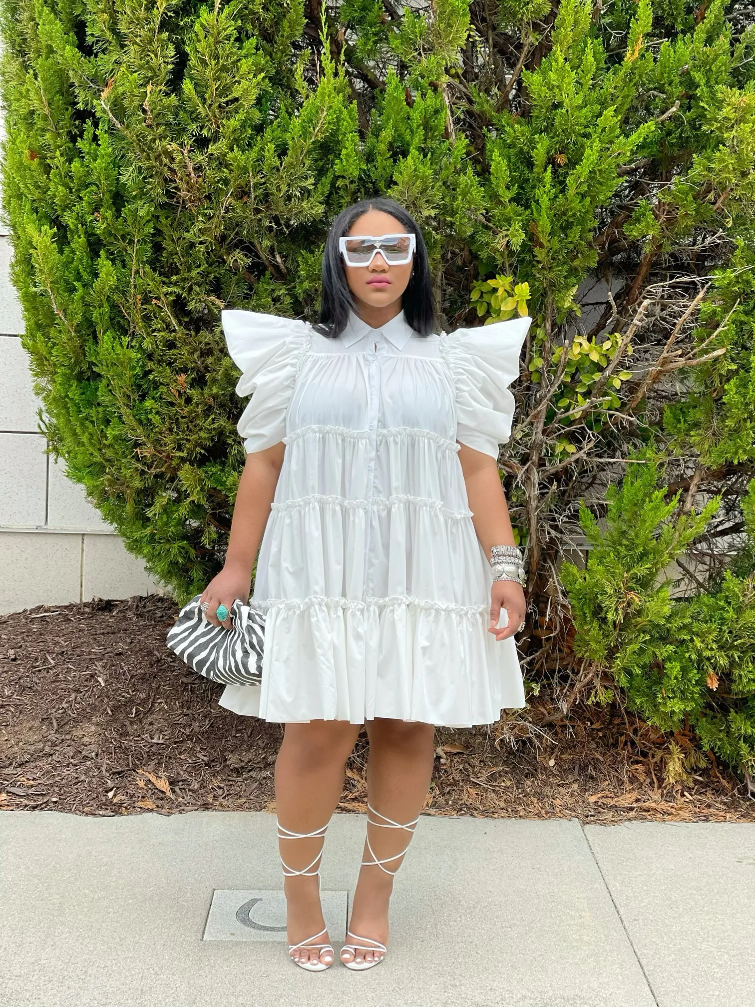 Rimee White Dress