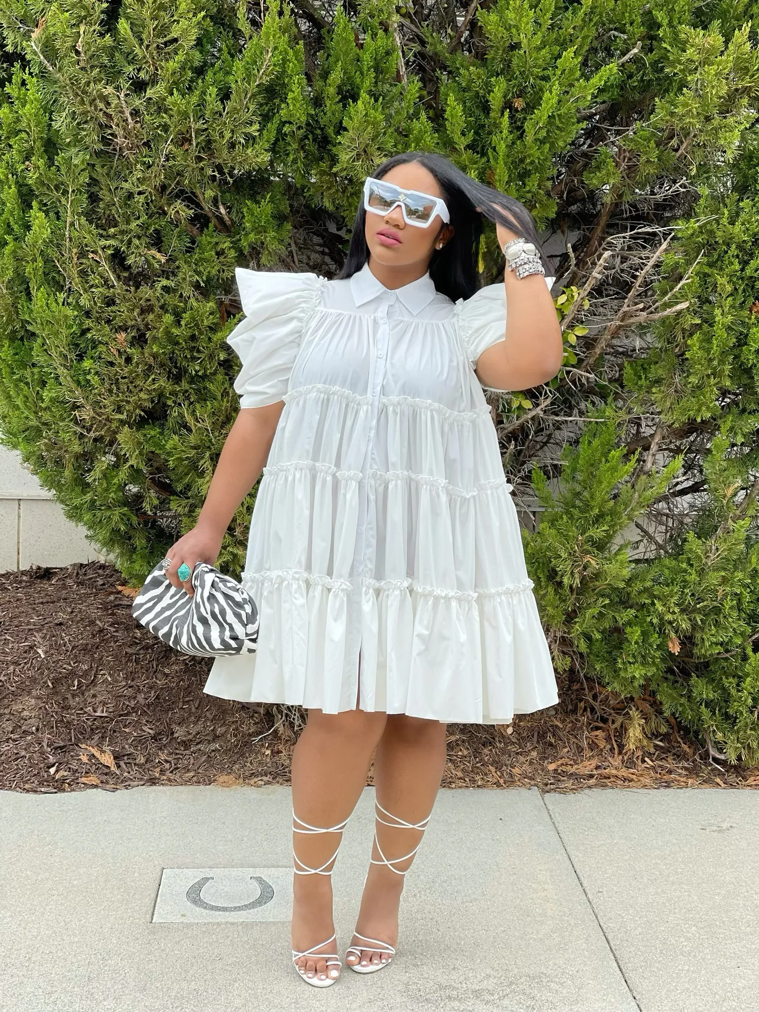 Rimee White Dress