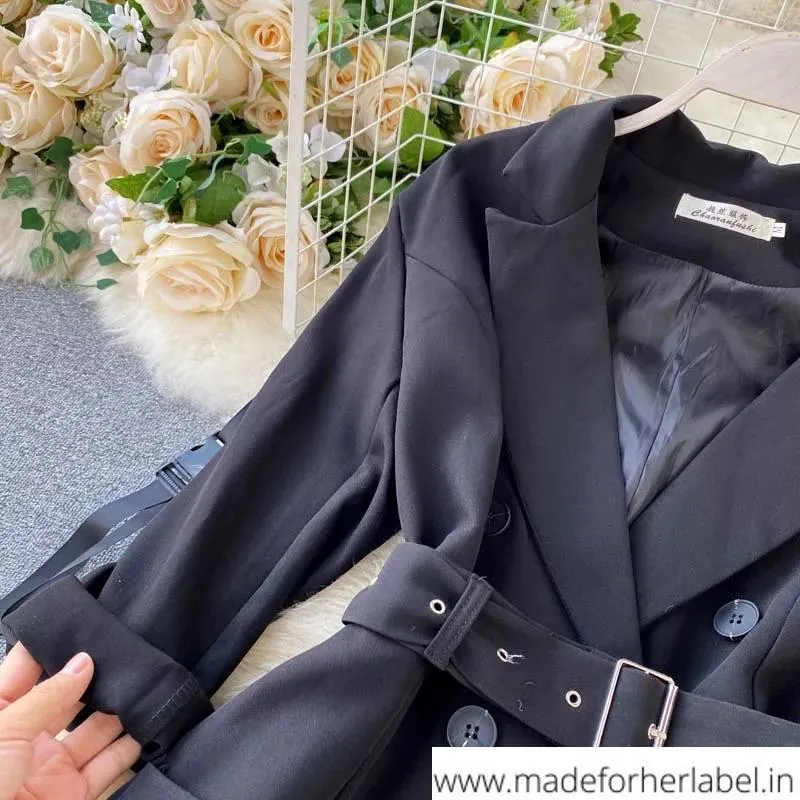 Sara Belted Blazer