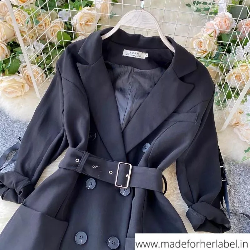 Sara Belted Blazer