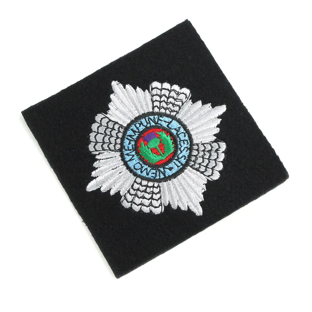 SCOTS GUARDS CLOTH BLAZER BADGE