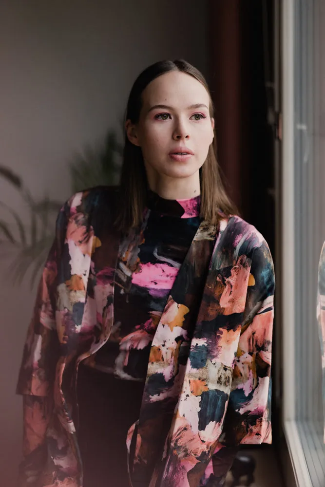 Siena Jacket / Wrap Dress Rosa Fall