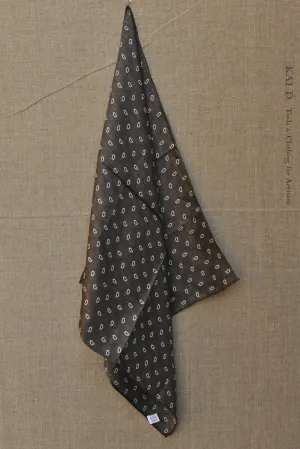 Silk Square Neckerchief - Small Paisley