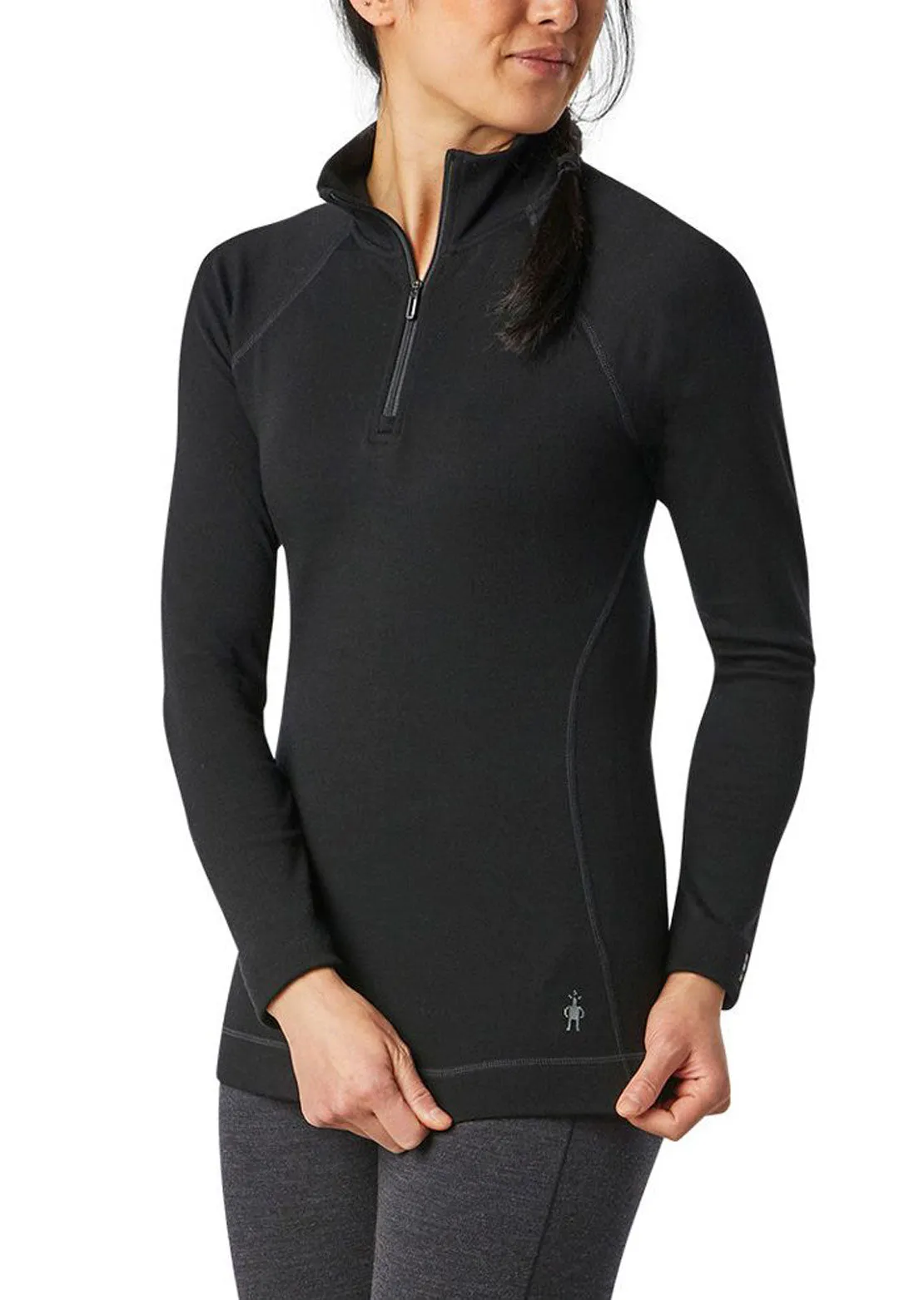 Smartwool Women's Classic Thermal Merino Base Layer 1/4 Zip Boxed Top