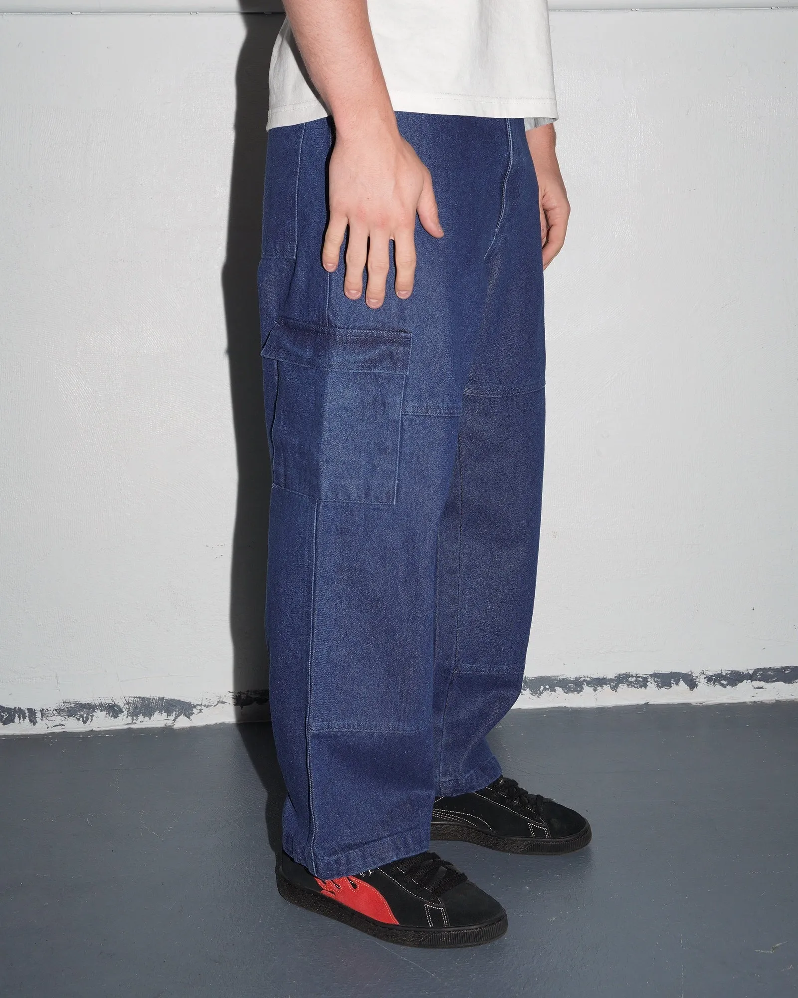 Tactical Phantasy Cargo Pants, Denim