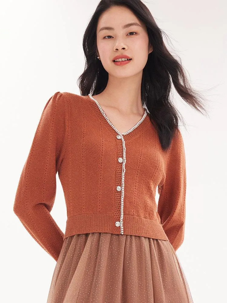 Tencel Wool Double-Layer Dress