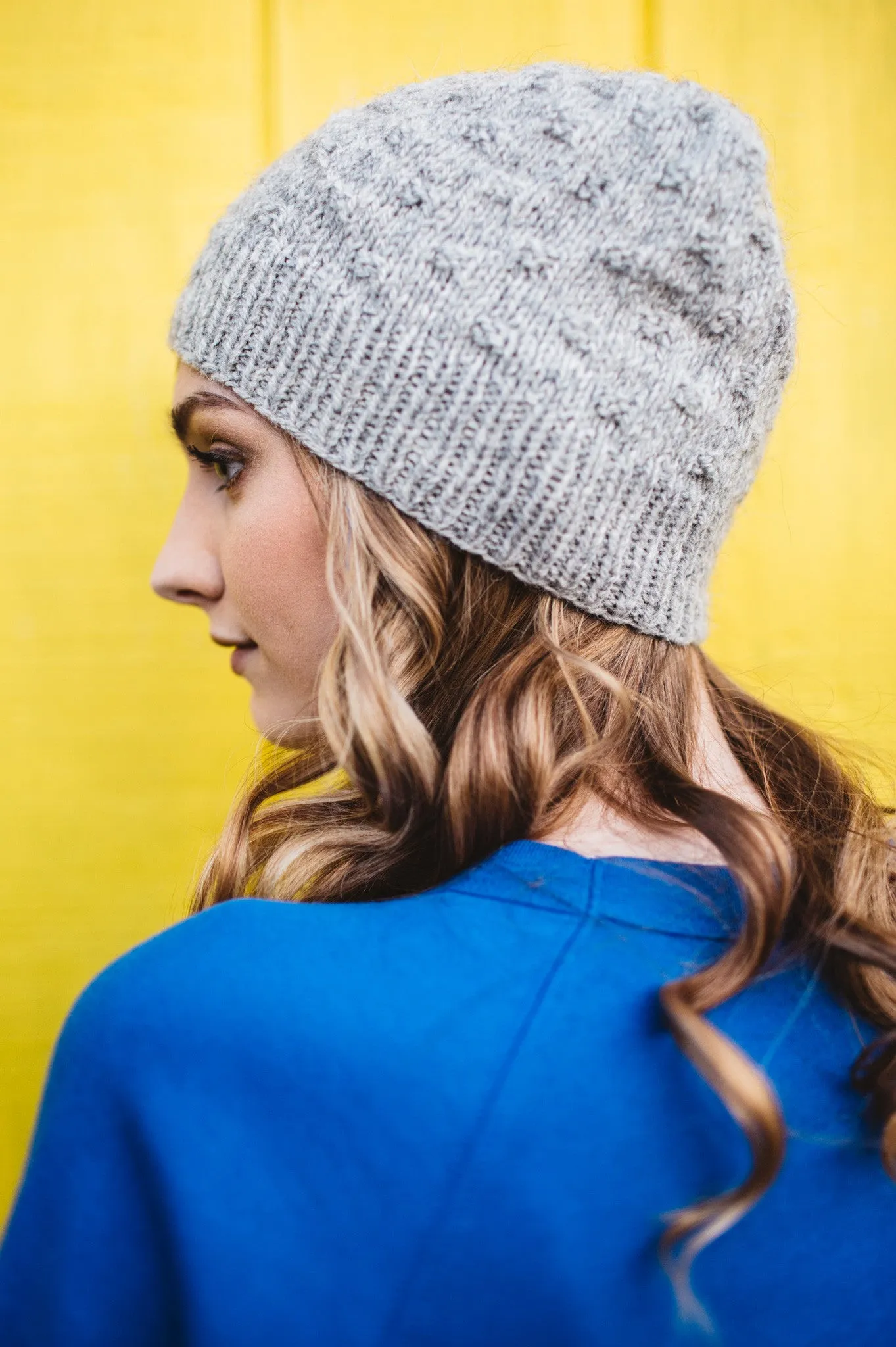 textured hat and mitts