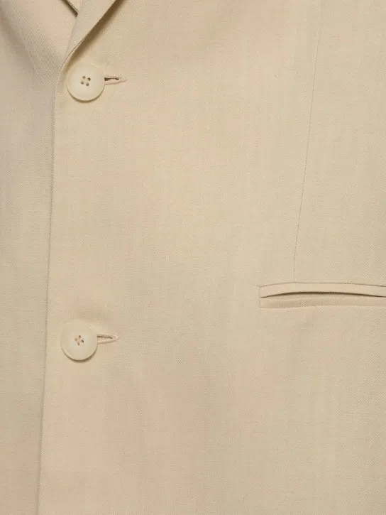The Frankie Shop   Aiden linen &amp; viscose blazer 