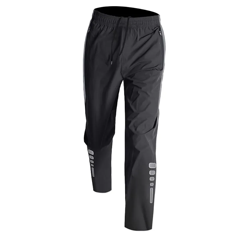 Thin Ice Silk Breathable Straight Woven Running Pants