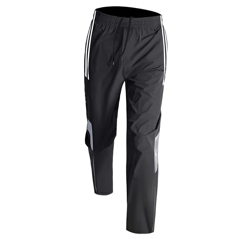 Thin Ice Silk Breathable Straight Woven Running Pants
