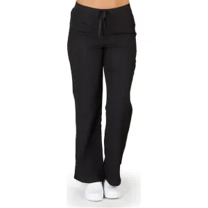 Ultrasoft Scrubs Women's Drawstring and Elastic Waist Cargo Pant