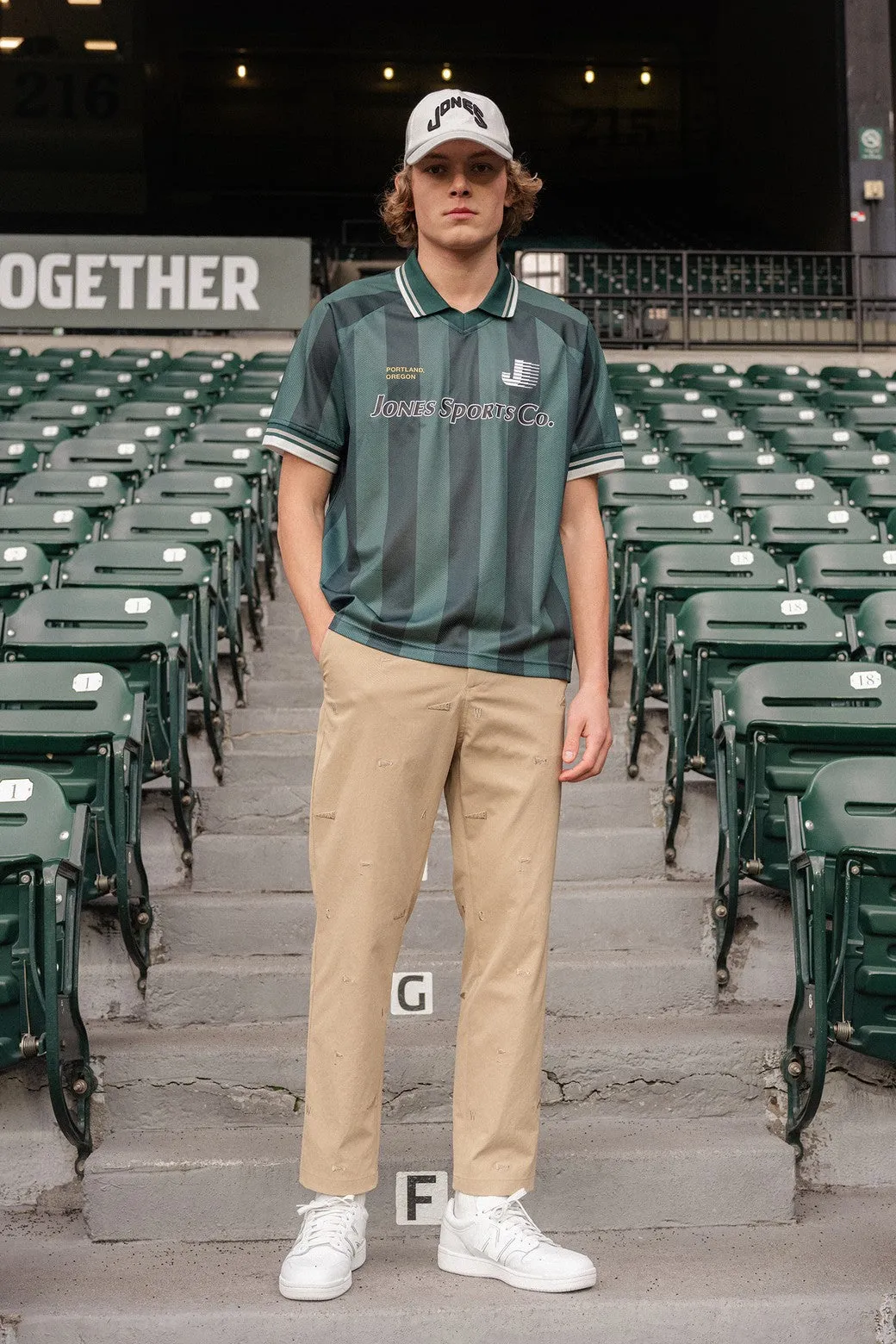[WAAC x Jones] Football Jersey Polo