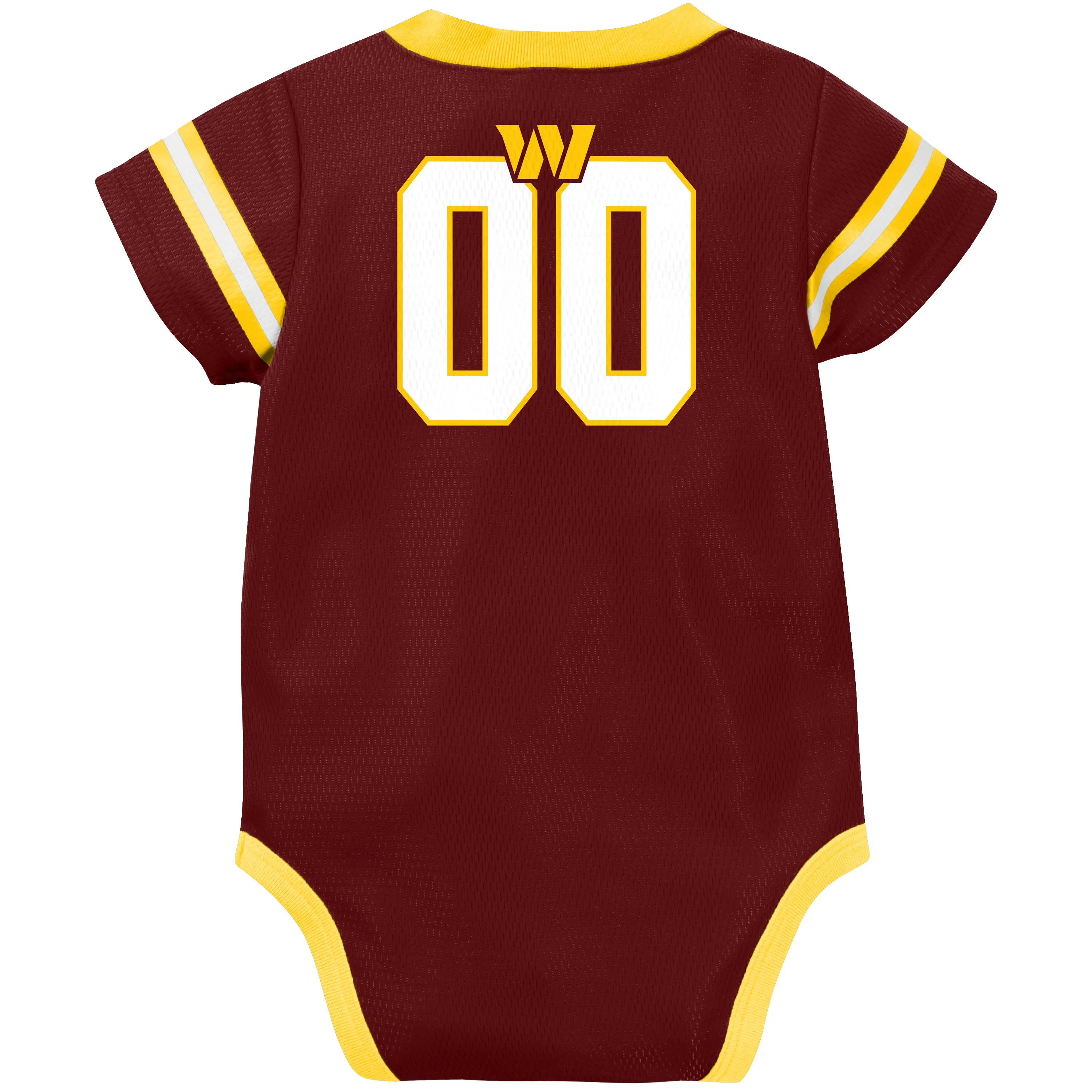 Washington Commanders Jersey Style Bodysuit