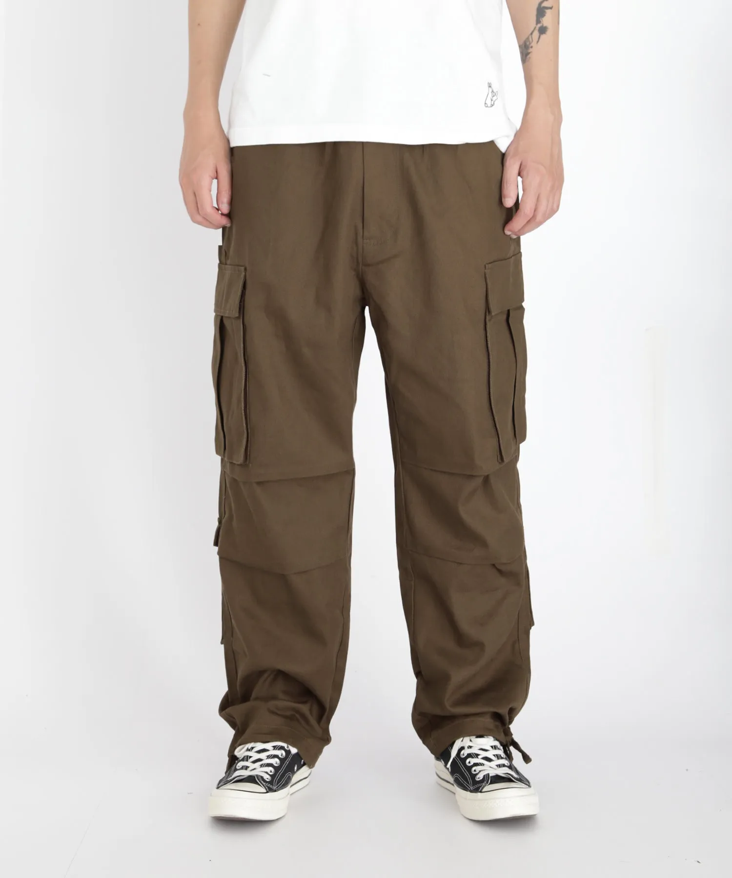 Wide Cargo Pants