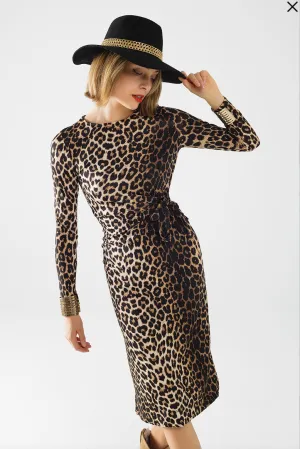 Wild Side Leopard Stretchy Dress