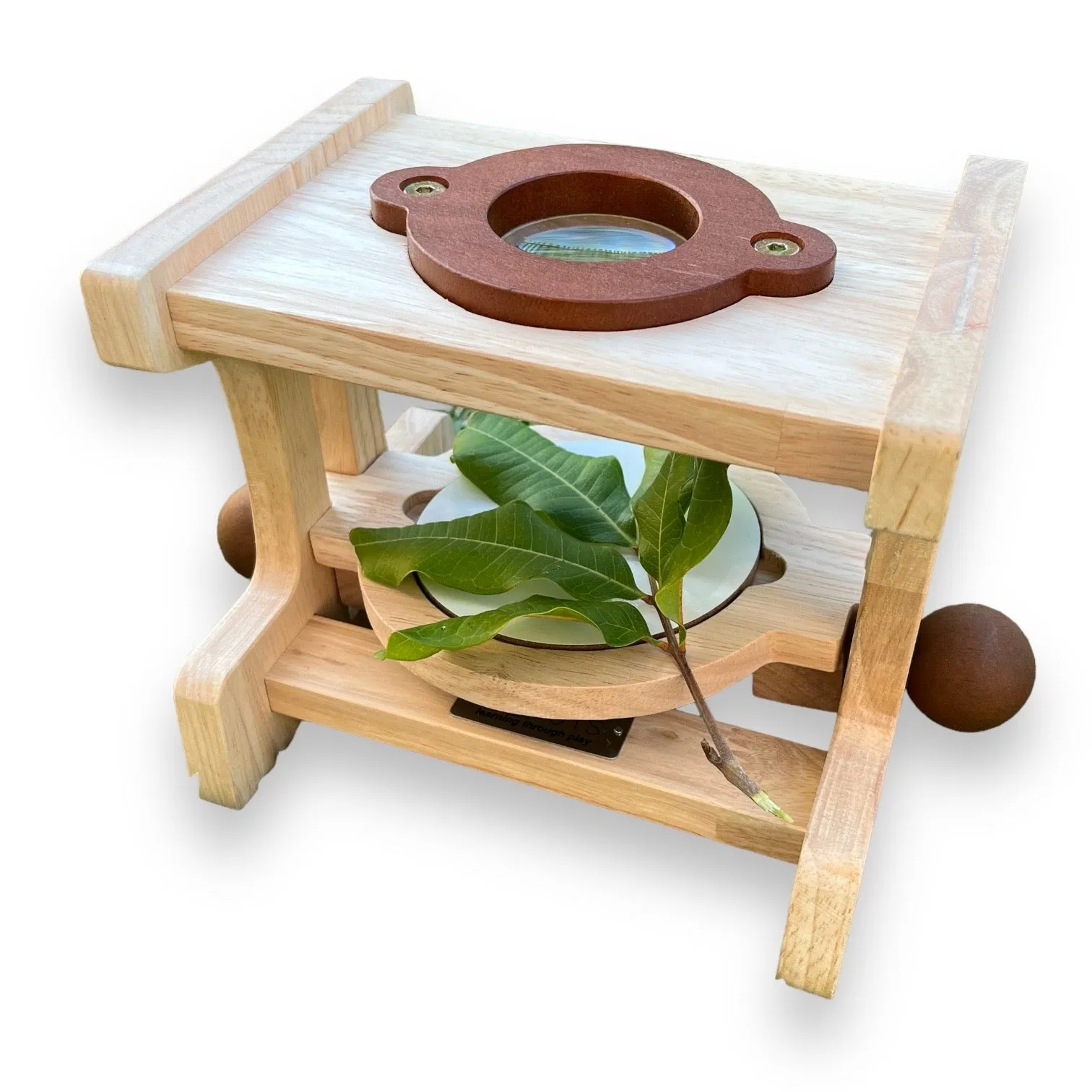Wooden Microscope