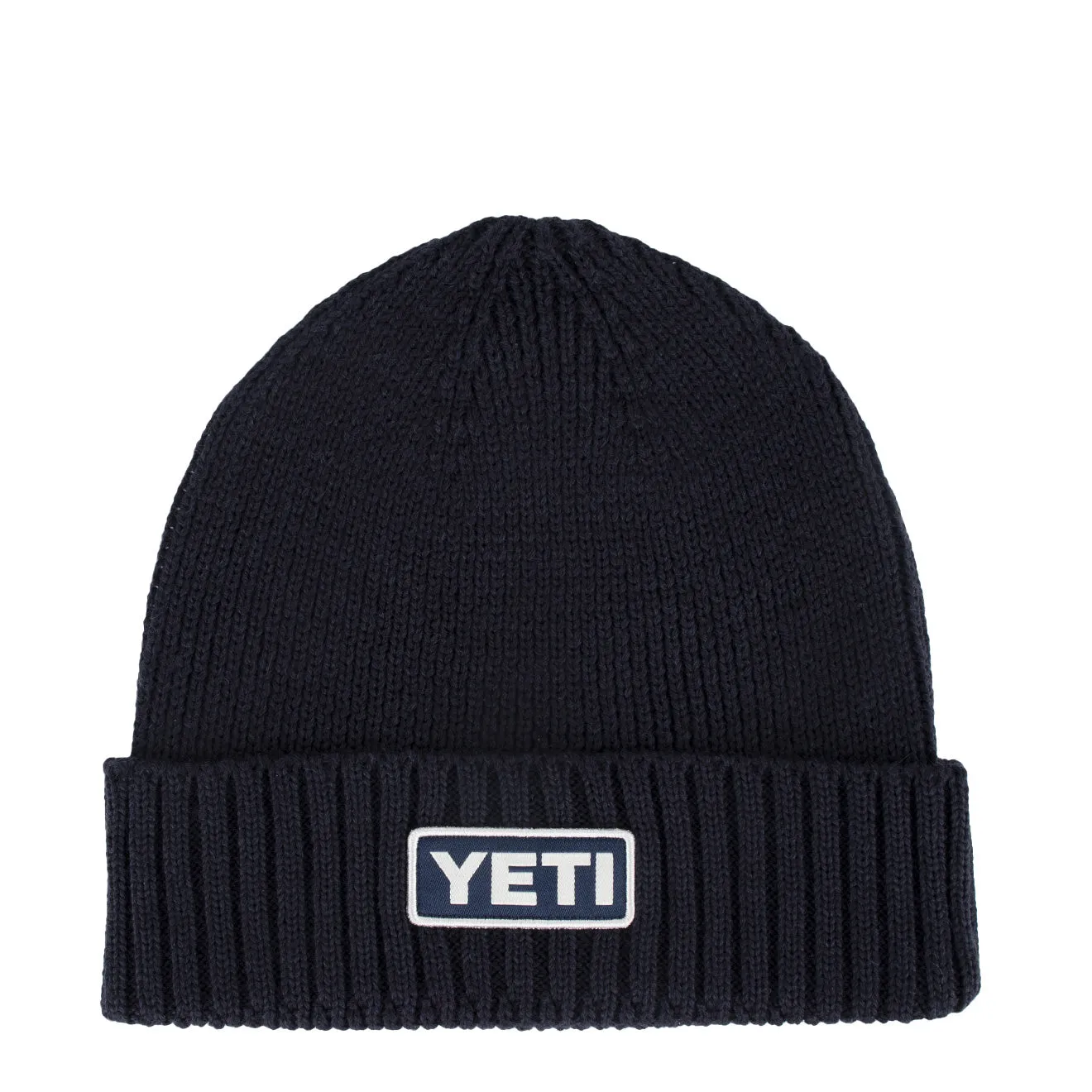 YETI Logo Beanie Hat Navy