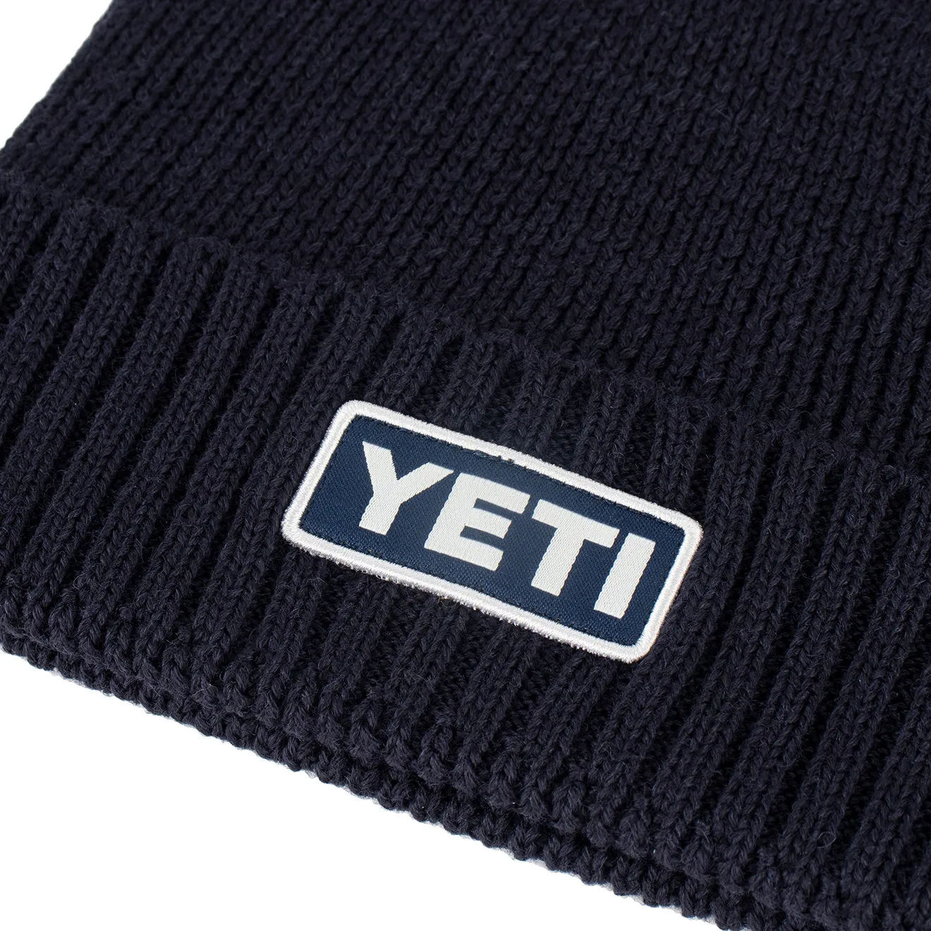 YETI Logo Beanie Hat Navy