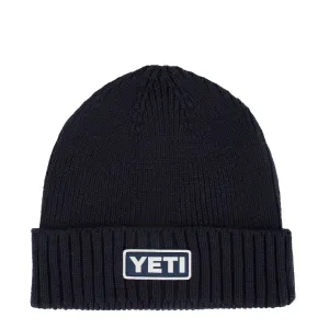 YETI Logo Beanie Hat Navy